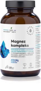 Aura Herbals Magnez kompleks ATA Mg kapsułki wspomaganie prawidłowego funkcjonowania układu nerwowego, mięśni i zębów, redukcja poziomu zmęczenia 120 caps.