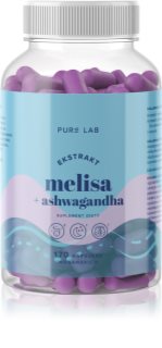 Aura Herbals Pure Lab Ekstrakt melisa 150 mg + ashwagandha kapsułki na poprawę snu i regeneracji 170 caps.