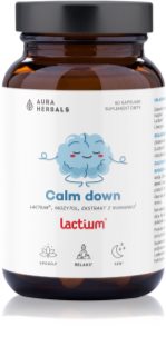 Aura Herbals Calm Down lactium kapsułki do relaksacji 60 caps.