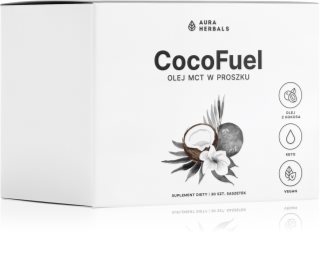 Aura Herbals Coco Fuel Olej MCT w proszku proszek do podtrzymania witalności 30 szt.