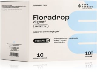 Aura Herbals Floradrop digest Prebiotyk woreczek z prebiotykami 10 szt.