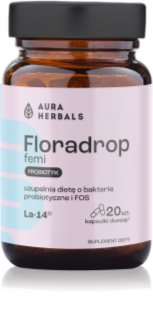 Aura Herbals Floradrop femi Probiotyk probiotyki dla kobiet 20 caps.