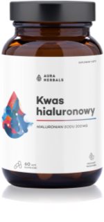 Aura Herbals Kwas hialuronowy 200 mg kapsułki z kwasem hialuronowym 60 caps.