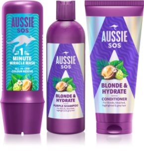 Aussie SOS Blonde & Hydrate set for blonde hair