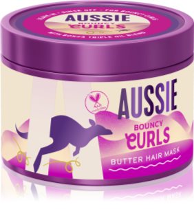 Aussie Bouncy Curls maschera idratante per i capelli ricci 500 ml