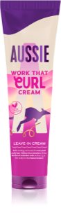 Aussie Bouncy Curls Work That Curl krema brez spiranja za valovite in kodraste lase 160 ml