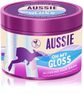 Aussie Oh My Gloss Glossing Hair Mask aufhellende, feuchtigkeitsspendende Maske für das Haar 500 ml