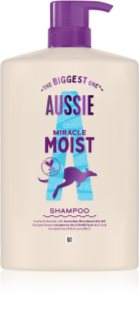 Aussie Miracle Moist ενυδατικό σαμπουάν για ξηρά και κατεστραμμένα μαλλιά 1000 ml