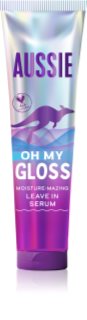 Aussie Oh My Gloss Leave In Serum siero senza risciacquo per idratazione e brillantezza 160 ml