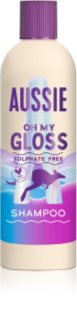 Aussie Oh My Gloss Shampoo šampon pro lesk a hebkost vlasů