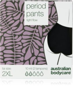 Australian Bodycare Period Pants menstruační kalhotky pro slabou menstruaci