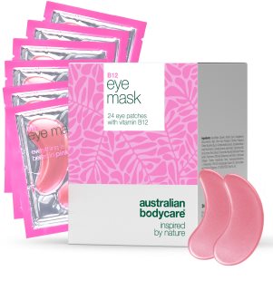 Australian Bodycare B12 hydrogelová maska na oční okolí s vitamínem B12 24 ks