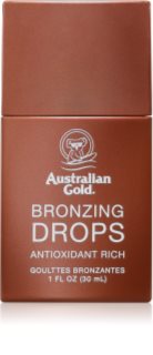 Australian Gold Bronzing Drops suchy olejek odżywczy wspomagający opalanie 30 ml