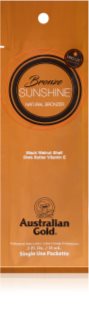 Australian Gold Bronze Sunshine Solarium-Sonnencreme mit Bronzer