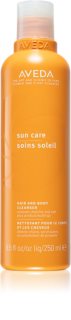 Aveda Sun Care Hair and Body Cleanser champô e gel de duche 2 em 1 para cabelo danificado pelas ações do sol, cloro e sal 250 ml