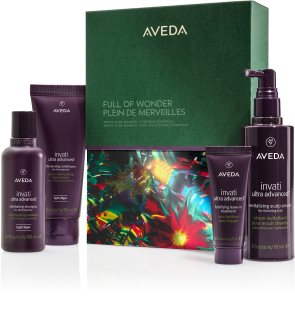 Aveda Holiday Full of Wonder: Invati™ Ultra Advanced Thickening Essentials set cadou de Crăciun pentru păr