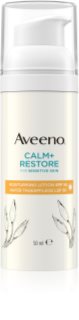 Aveeno Calm + Restore lait hydratant visage SPF 50 50 ml