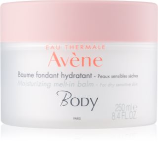 Avène Body Moisturizing Melt-in Balm Baume corps hydratant pour peaux sèches et sensibles 250 ml