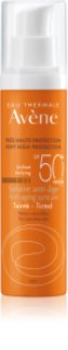 Avène Sun Anti-Aging Suncare Tinted Aizsargājošs un tonējošs šķidrums sejai pigmenta plankumu mazināšanai SPF 50+ 50 ml