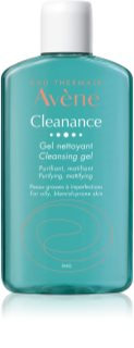 Avène Cleanance gel de limpeza para pele oleosa propensa a acne 200 ml