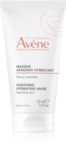Avène Les Essentiels Soothing Moisture Mask заспокоююча та зволожуюча маска для чутливої шкіри 50 мл