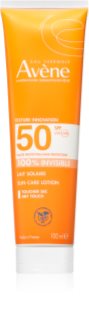 Avène Sun Care Lotion 100% Invisible Vandtæt solmælk SPF 50 100 ml
