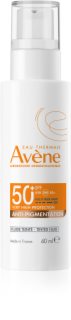 Avène Sun Anti-Pigmintation Tinted Fluid skyddande och tonande fluid för ansiktet för korrigering av pigmentfläckar SPF 50+ 40 ml