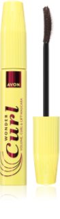 Avon Wonder Curl dúsító és göndörítő szempillaspirál árnyalat Brown Black 10 ml