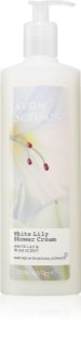 Avon Senses White Lily & Musk pobudzający krem pod prysznic