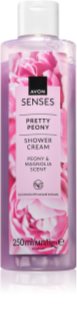 Avon Senses Pretty Peony & Magnolia crema de ducha suave