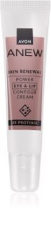 Avon Anew Skin Renewal crema illuminante per il contorno occhi e le labbra 15 ml