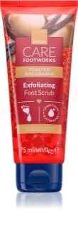 Avon Care Toasted Macadamia exfoliačný peeling na nohy 75 ml