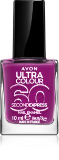 Avon Ultra Colour 60 Second Express verniz de secagem rápida tom Grape Escape 10 ml