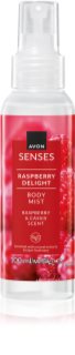 Avon Senses Raspberry Delight δροσιστικό σπρεϊ σώματος 100 μλ