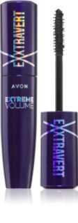 Avon Exxtravert Extreme Volume extra dúsító szempillaspirál árnyalat Blackest Black 9,5 ml
