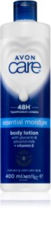 Avon Care Essential Moisture lait corporel hydratant pour peaux sèches à très sèches 400 ml