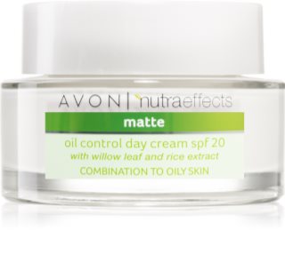 Avon Nutra Effects Matte zmatňujúci denný krém SPF 20 50 ml