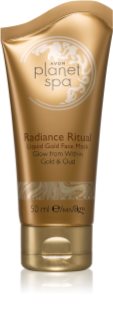 Avon Planet Spa Radiance Ritual máscara facial hidratante com ouro 50 ml