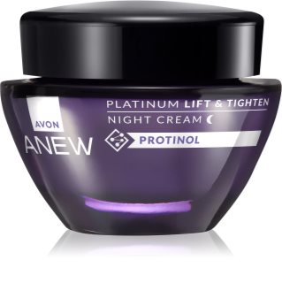 Avon Anew Platinum Nachtcreme gegen tiefe Falten 50 ml
