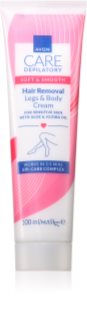 Avon Soft & Smooth depilační krém pro citlivou pokožku 100 ml