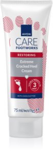 Avon Foot Works Extreme Cracked regenerierende Creme für rissige Füße 75 ml