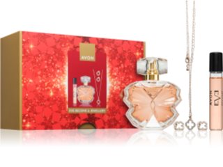 Avon Eve Become and Jewellery Giftset подаръчен комплект за жени 3 бр.