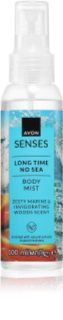 Avon Senses Long Time No Sea tělový sprej pro ženy 100 ml