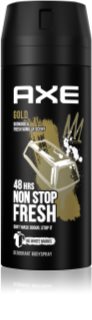 Axe Gold déodorant en spray pour homme 150 ml