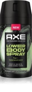 Axe Pear & Cedarwood spray corporel pour les parties intimes 100 ml