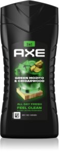 Axe Mojito & Cedarwood Duschgel für Gesicht, Körper und Haare