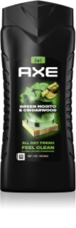 Axe Wild Green Mojito & Cedarwood Kroppstvätt för män 400 ml