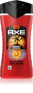 Axe Sunset Fresh Shower Gel tusfürdő gél 3 az 1-ben uraknak 250 ml