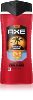 Axe Sunset Fresh Shower Gel Brusegel 3-i-1