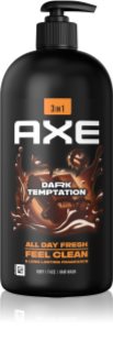 Axe Dark Temptation Duschgel für Gesicht, Körper und Haare